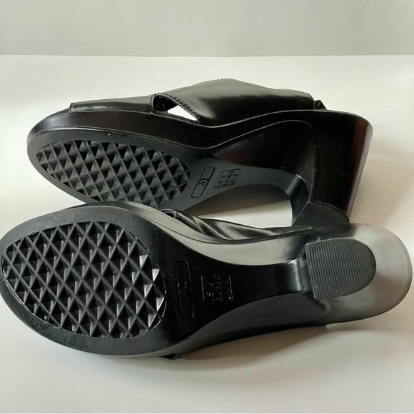 A2 by AEROSOLES Women’s High Heel Open Toe Black Shoes Size 8 - Picture 5 of 15